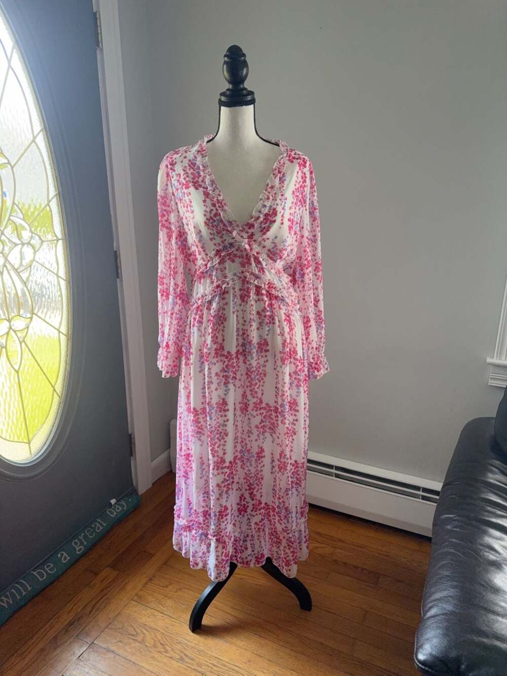 Unbranded Ruffled Midi Dress